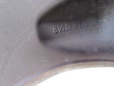 BMW Rear Rim Wheel Ellipsoid 18x8.5J 36116775602 E90 323i 325i 328i 330i 335i4